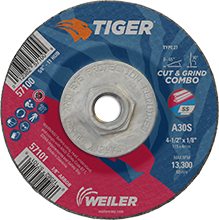 Tiger #57100 - 4 1/2" Cut/Grind Combo 
