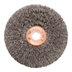 Weiler #15543     3" SMALL DIAMETER CRIMPED WIRE WHEEL, .008" STEEL FILL, 3/8- 1/2" ARBOR HOLE